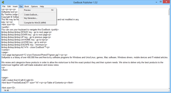 ExeBook Publisher screenshot 3