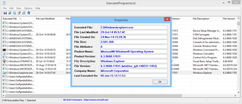 ExecutedProgramsList screenshot 3