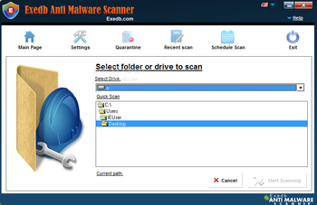 Exedb Anti Malware Scanner screenshot 5