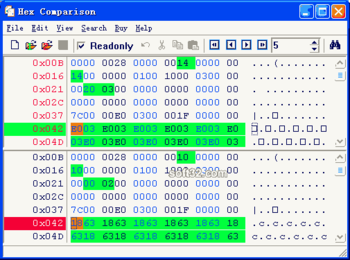 ExeIcon.com Hex Compare screenshot