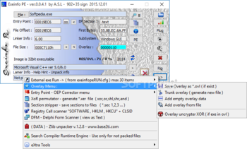 Exeinfo PE screenshot 3