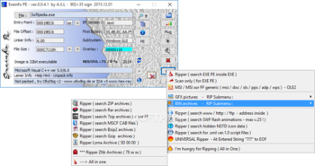 Exeinfo PE screenshot 6