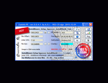 ExEinfo PE Win32 bit identifier screenshot 2