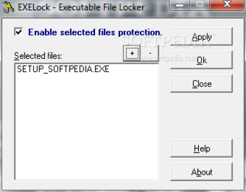 EXELock screenshot