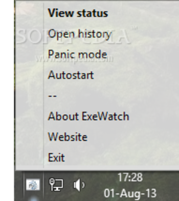 ExeWatch screenshot 2