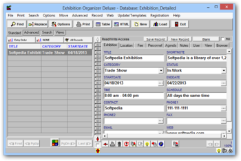 Exhibition Organizer Deluxe screenshot