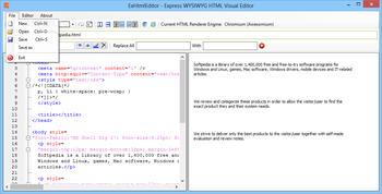 ExHtmlEditor screenshot 2
