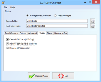 EXIF Date Changer screenshot 4