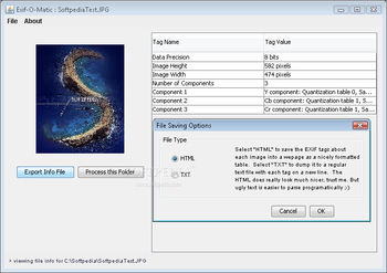 EXIF-O-Matic screenshot