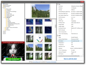 EXIF Spy screenshot