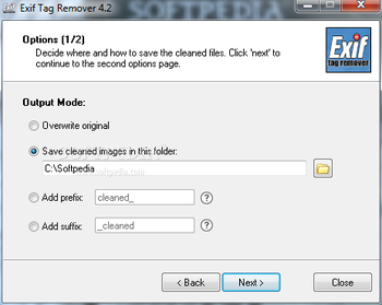 Exif Tag Remover screenshot 2