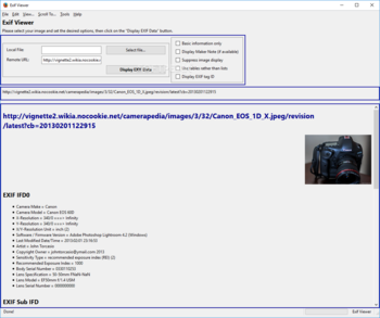 Exif Viewer screenshot 2