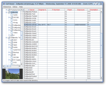 Exif Viewer screenshot