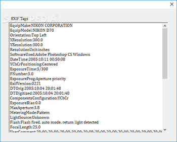 EXIF Viewer screenshot 2