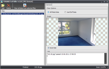 ExifKiller screenshot