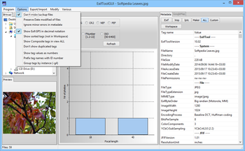 ExifToolGUI screenshot 3