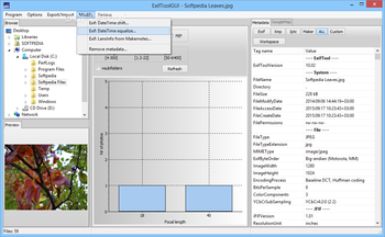 ExifToolGUI screenshot 5