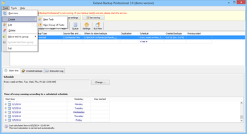 Exiland Backup Professional screenshot 11