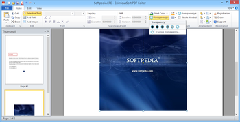 EximiousSoft PDF Editor screenshot 2