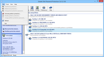 Exlade Disk Password Protection screenshot 2