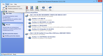 Exlade Disk Password Protection screenshot 3