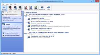 Exlade Disk Password Protection screenshot 4