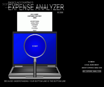 Expense Analyzer screenshot