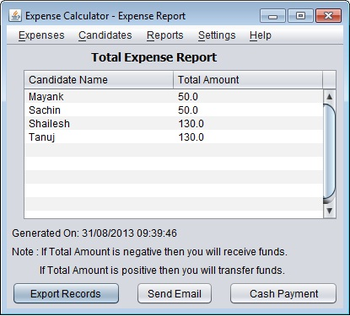 Expense Calculator screenshot 5