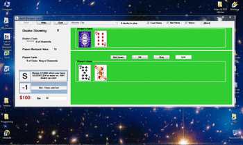 Expert Blackjack Tutor screenshot