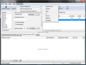 Expired Domains screenshot 3