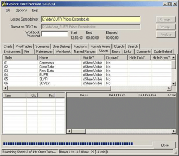 ExploreExcel screenshot