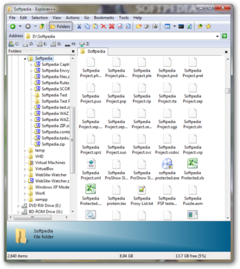 Explorer++ screenshot