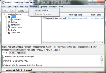 Explorer for Outlook Express screenshot 6