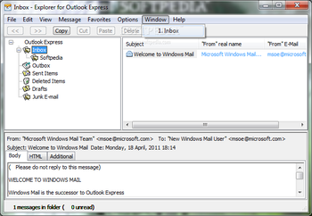 Explorer for Outlook Express screenshot 8