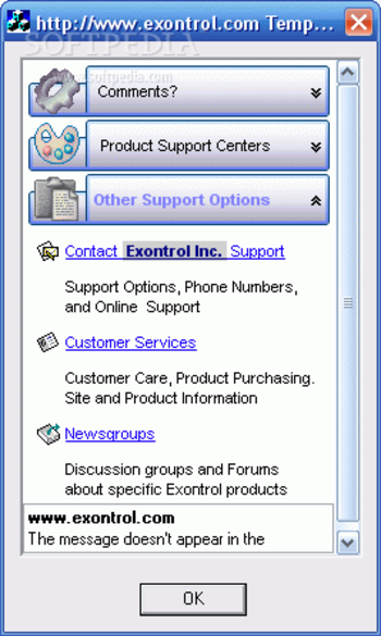 eXPlorerBar screenshot