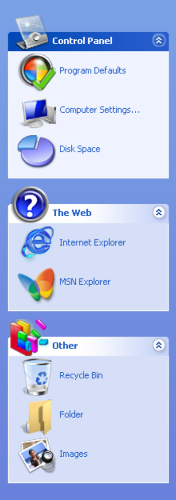 ExplorerBarXP screenshot 3
