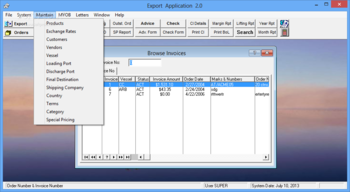 Export Documentation Manager screenshot 4