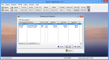 Export Documentation Manager screenshot 5