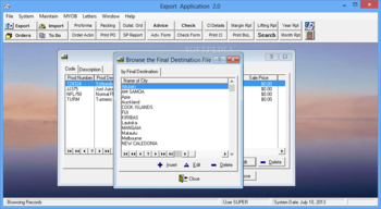 Export Documentation Manager screenshot 7