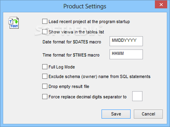 Export Table to Text for Access screenshot 2