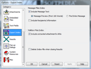 eXporter for Outlook screenshot 11
