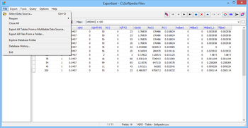Exportizer screenshot 2