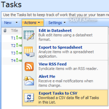 ExportZen - SharePoint List Data CSV Export screenshot 3