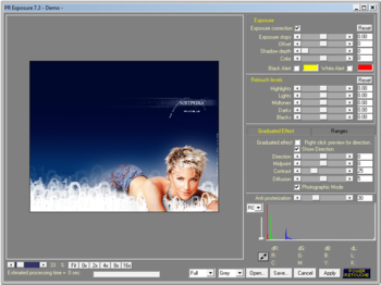 Exposure Plugin screenshot