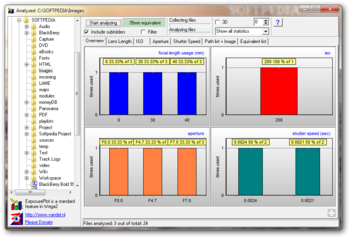 ExposurePlot screenshot