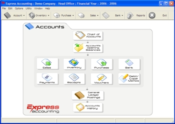 Express Accounting screenshot