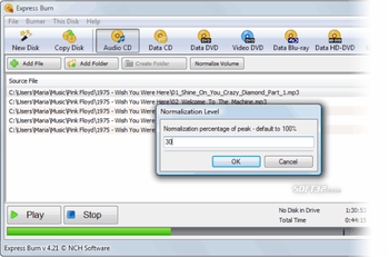 Express Burn Free CD Burning Software screenshot 2