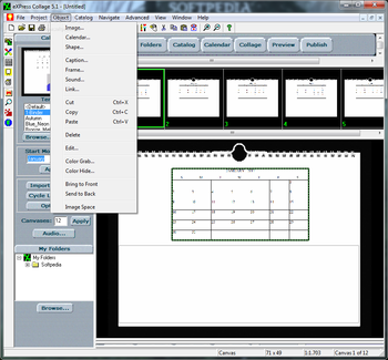 eXPress Collage Calendar screenshot 4