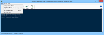 Express Delegate screenshot