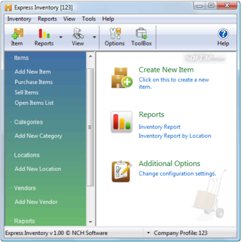 Express Inventory Software screenshot 2
